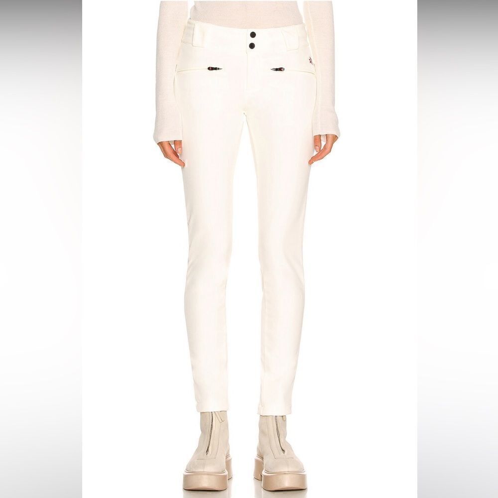 PERFECT MOMENT Aurora slim-leg ski pants White NWT size Large